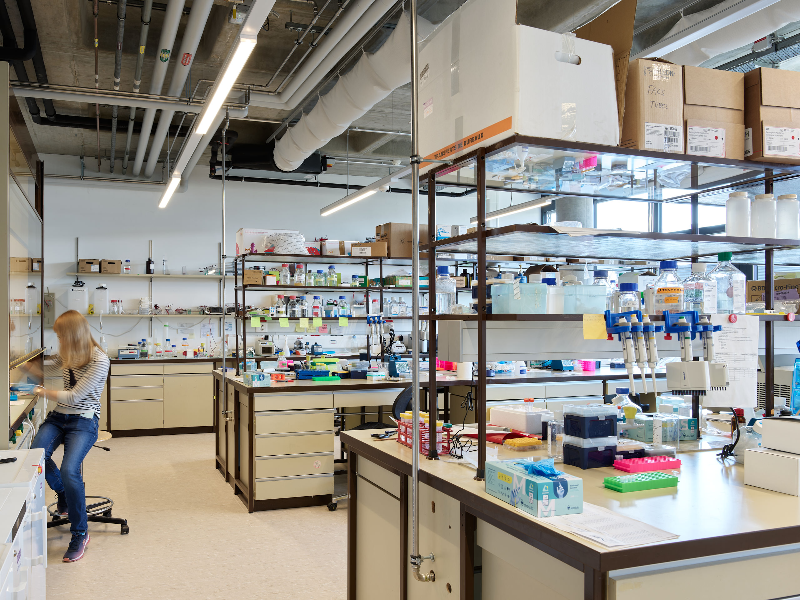 UNIL bâtiment CLE-F Biochimie